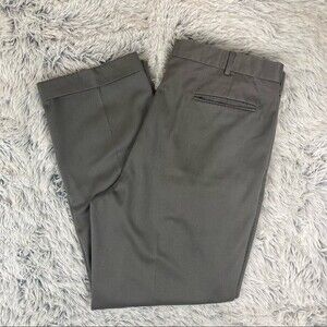 Land's End Pleated Gray Casual Slacks Men's Size 37